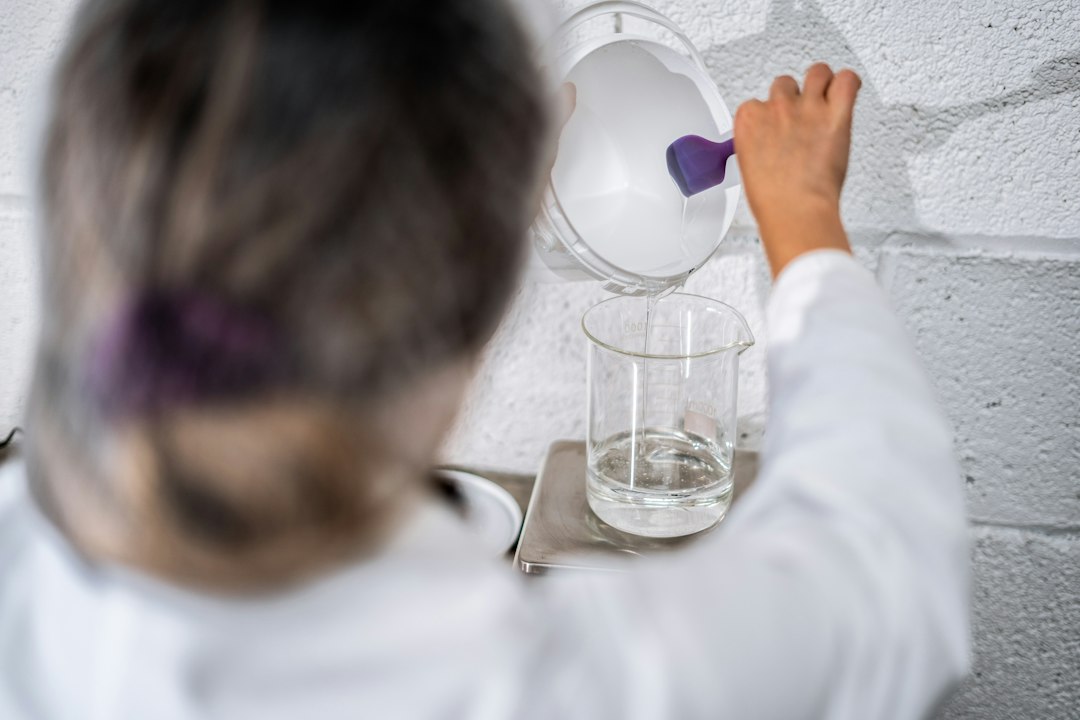 Laboratoire cosmétique — visuel de démonstration